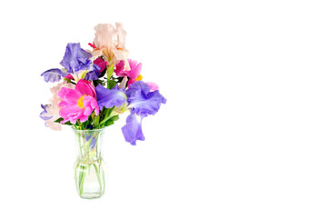 Spring Flowers In A Vase