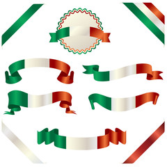 set of italian ribbon