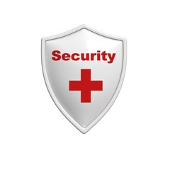 Red Security Shield