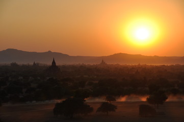 Sunset in Bagan
