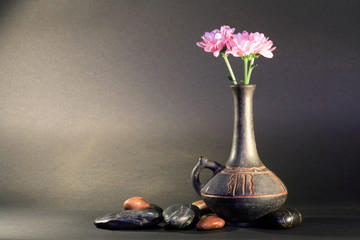 Flower And Stones