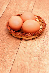 chicken eggs