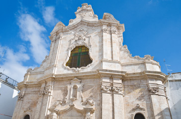 St. Maria La Greca Church.  Putignano. Apulia.