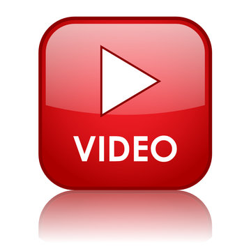 VIDEO Web Button (play watch view media player icon news live)