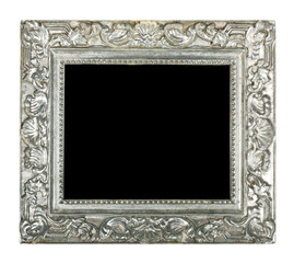 old silver frame
