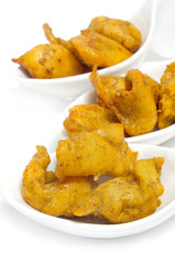 pinchitos meat, typical of Spain