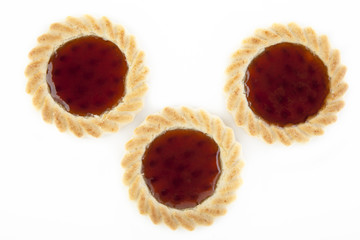 Three Isolated Cookies