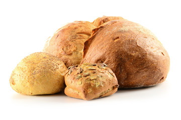 Composition with bread and rolls