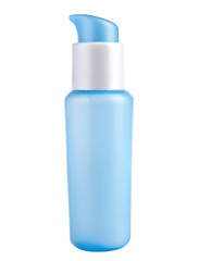 cosmetic bottle isolated