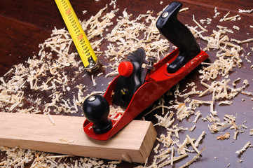 Shavings of wood