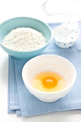 Egg and flour