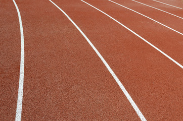 Fototapeta premium Piste d'athlétisme