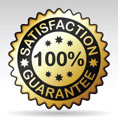guarantee label, vector EPS version 8