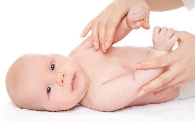 Obraz na płótnie Canvas Baby massage