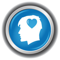 HEART HEAD ICON