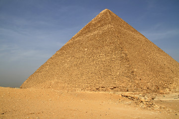 Fototapeta na wymiar Cheops pyramid in Giza - Egypt