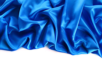 Elegant soft blue satin texture