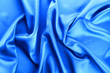 Elegant soft blue satin texture