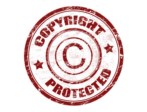 Copyright Protected Stamp