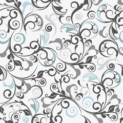 Gray damask