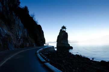 Vancouver Seawall, Siwash Rock