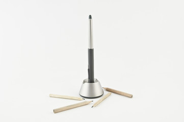 crayon papier et stylet graphique