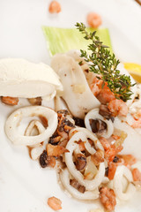 Seafood salad