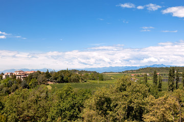 Fototapeta na wymiar Northern Italy Landscape