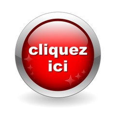 Bouton Web "CLIQUEZ ICI" (souris connexion cliquer curseur clic)