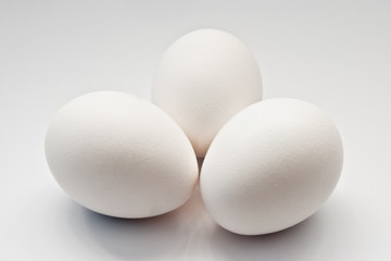 three eggs