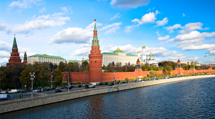 Naklejka premium Moscow Kremlin, Russia