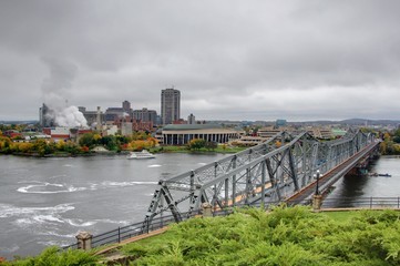 Naklejka premium vue d'ottawa