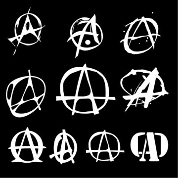 anarchy logo 10 items