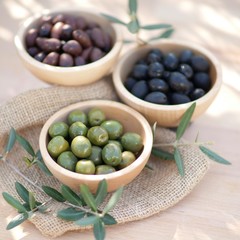 Frische Oliven