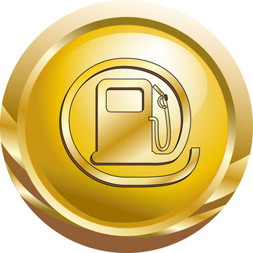 Goldbutton at tanken