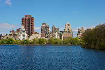 Fototapeta na wymiar New York seen from Central Park