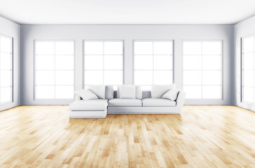 Interno vuoto da arredare