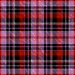 Seamless checkered grunge pattern