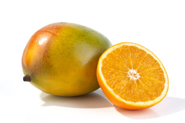 Orange und Mango