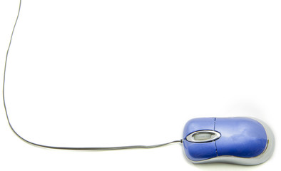 Small Computer Mouse and Cord