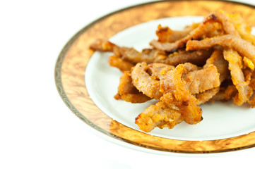 Fried pork