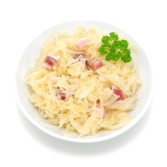 Speck, Sauerkraut