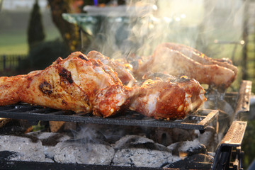 Hähnchen vom Grill