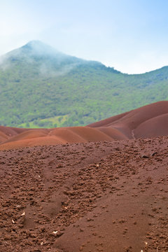 Rote Erde - Mauritius - Red coloured earth