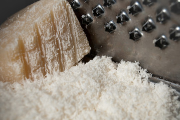 Chip off the fresh Parmesan.