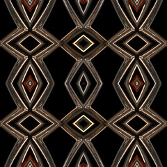 abstract illustrated glass object