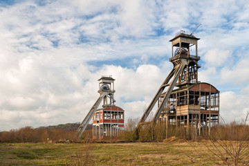 Two old coal mines