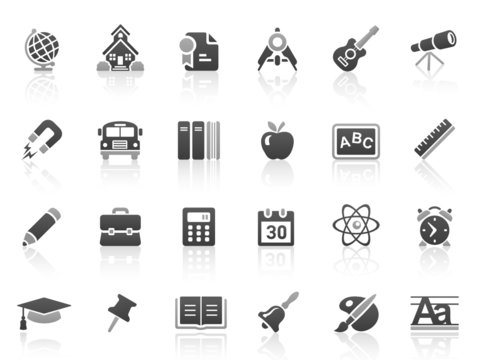 Black Gray Vector Icons