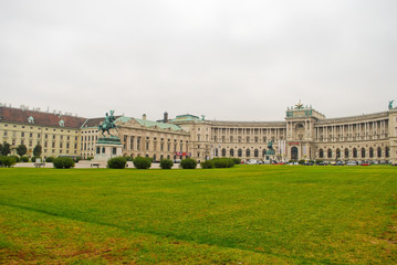 Obraz premium Library in Vienna