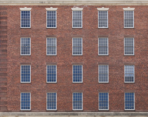 Fototapeta na wymiar Colonial Windows